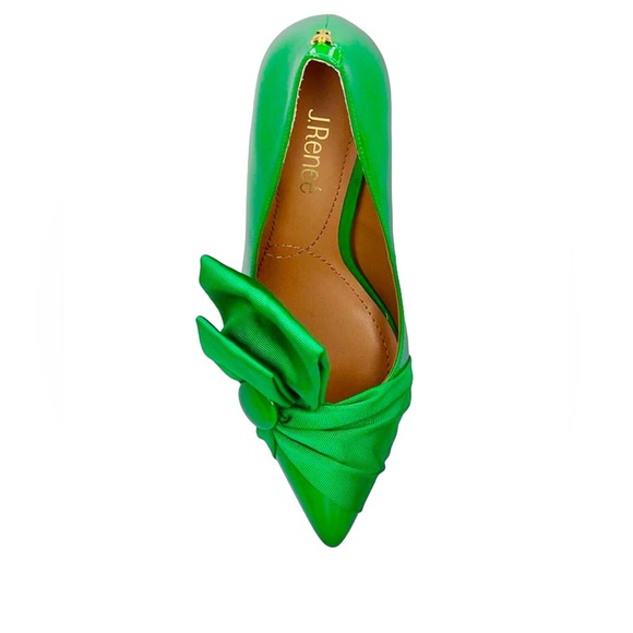 J Renee Grosgrain Ornament Bow Pump - Picture 6 of 13